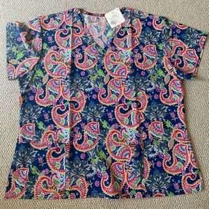 Devine Stretch Scrub Top